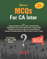 MCQs for CA Inter on CORPORATE & OTHER LAWS; DIRECT/INDIRECT TAX LAWS; AUDITING & ASSURANCE; ENTERPRISE INFORMATION SYSTEMS & SM